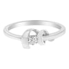 10K White Gold Diamond Promise Ring (1/10 Cttw, H-I Color, SI2-I1 Clarity)-0
