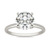 2 CTW Round Lab Grown Diamond Solitaire Engagement Ring 14K White Gold (G-VS)-0