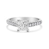 14K White Gold 1 1/5 Cttw 4-Prong Set Princess Diamond Classic Engagement Ring (I1-I2 Color, H-I Clarity) Ring-2