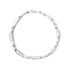 .925 Sterling Silver 1 3/4 Cttw Diamond Wave and X Link Tennis Bracelet (I-J Color, I3 Clarity) - 7"-2