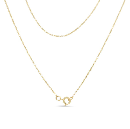 14K Yellow Gold Plated .925 Sterling Silver 1/4 Cttw Round and Baguette-Cut Diamond Composite Heart 18" Pendant Necklace (H-I Color, SI2-I1 Clarity)