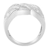 10K White Gold Diamond Bypass Ring (1 Cttw, H-I Color, I1-I2 Clarity)-3