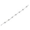 Sterling Silver Diamond Link Bracelet (1 cttw, H-I Color, I1-I2 Clarity)-3
