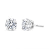 IGI Certified 14K White Gold 1 1/2 Cttw Lab Grown Diamond Solitaire Stud Earrings with Screwbacks (H-I Color, VS1-VS2 Clarity)-3