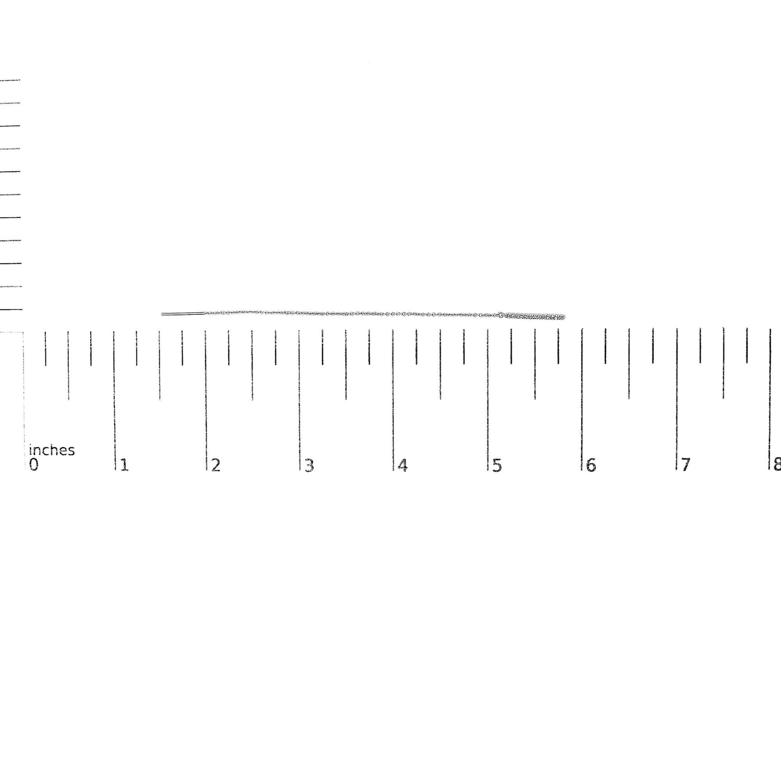 10K White Gold 1/10 Cttw Diamond Threader Earrings-4