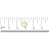 14K Yellow Gold 1/3 Cttw Diamond Criss Cross Huggie Hoop Earrings (G-H Color, SI2-I1 Clarity)-4