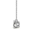 2.00 CTW AGI Certified Lab-Grown Emerald-Cut Diamond Solitaire Pendant in Choice Of 14K White or Yellow Gold-2